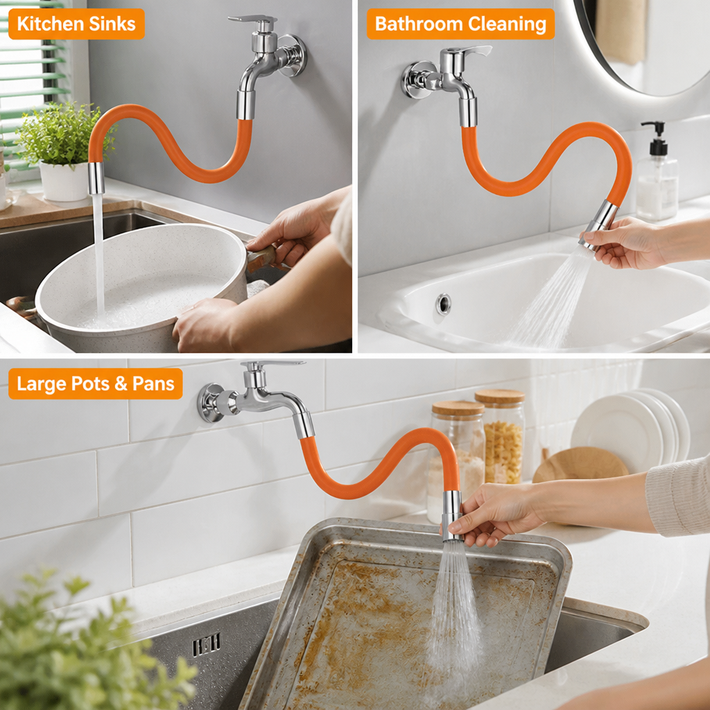 HydroFlexa™ — Command Every Drop and Clean with Total Freedom