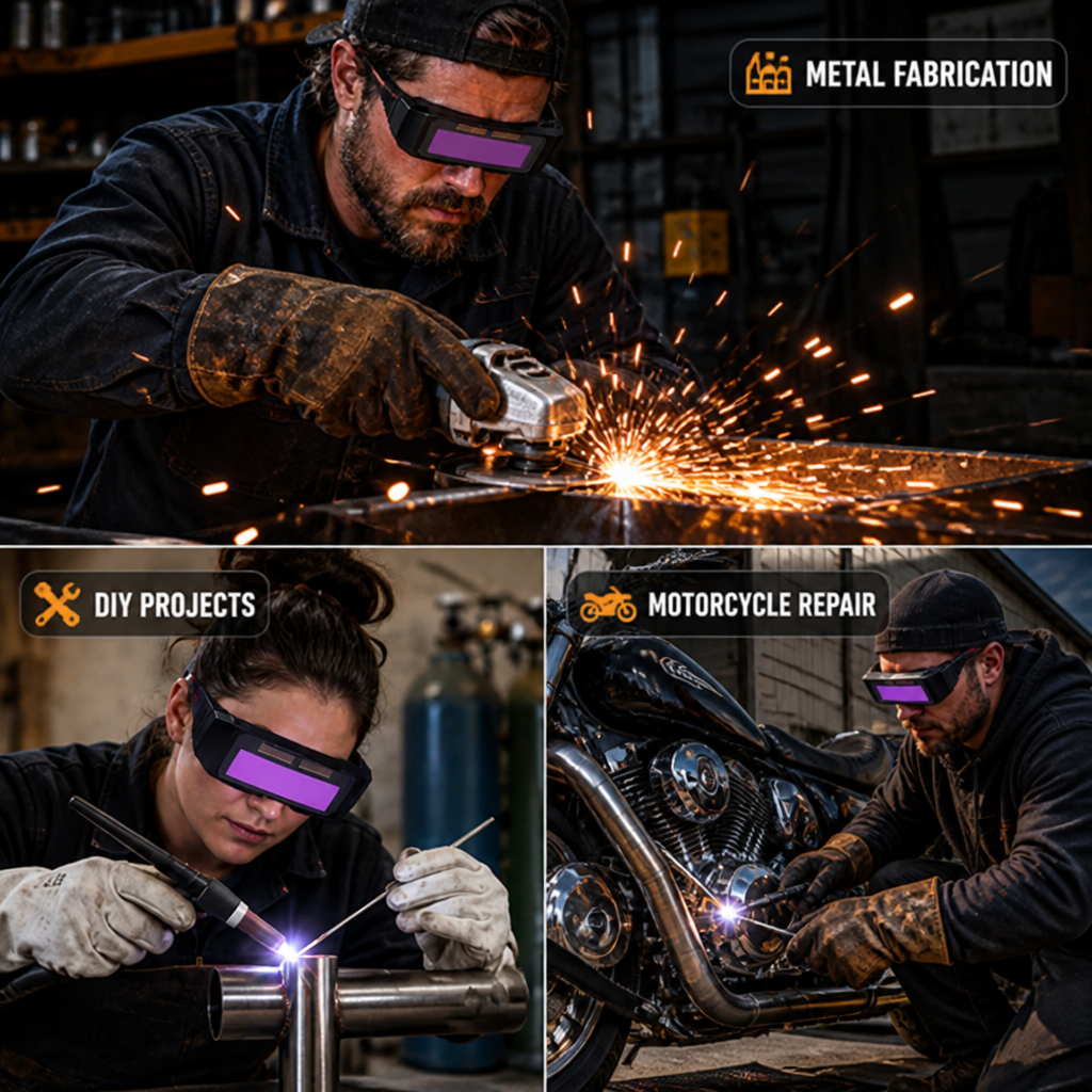 Sparlume™ — See Every Spark Clearly with Instant, Total Eye Protection