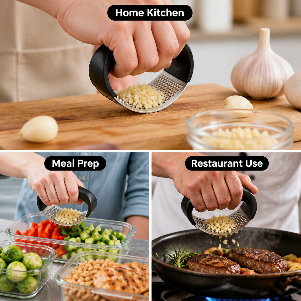 SwiftMince™ Garlic Press — Crush Effortlessly, Unlock Rich, Fresh Flavor Every Time (2pcs)