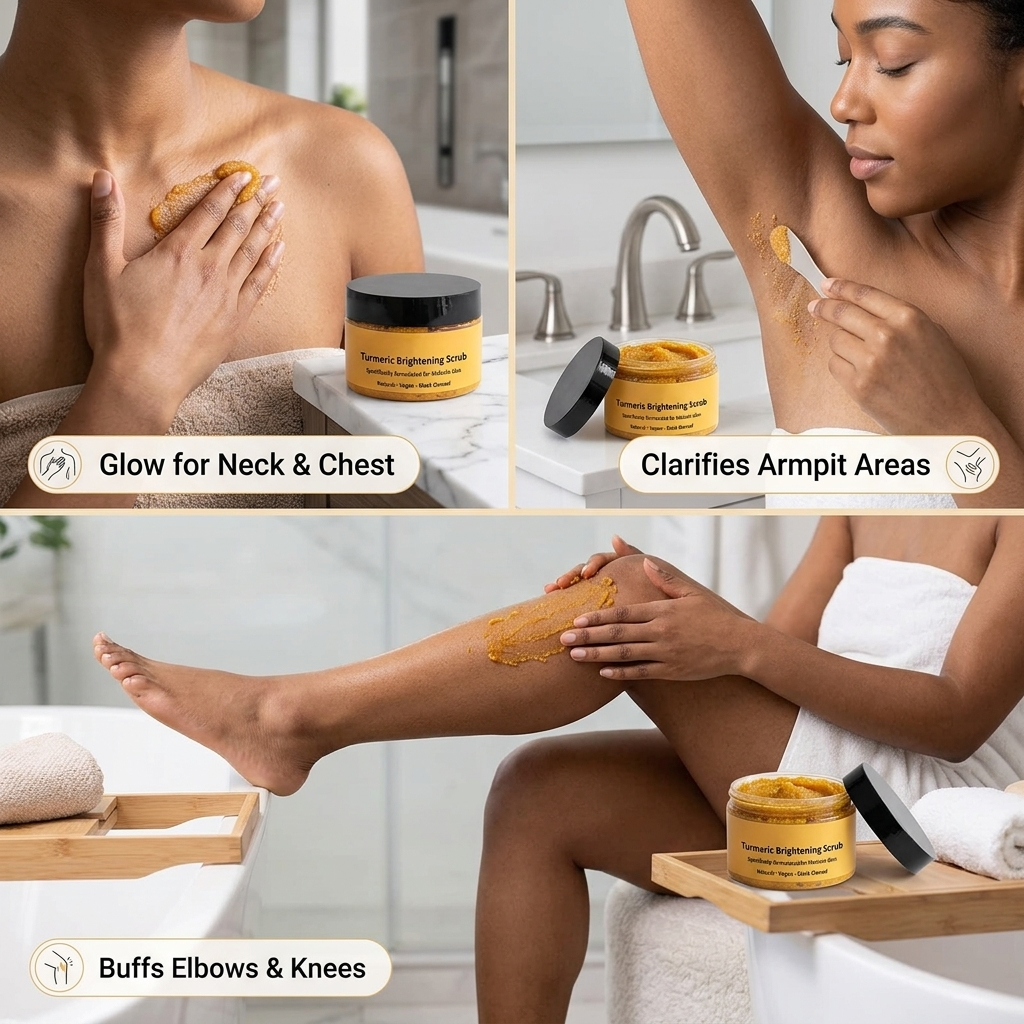 LumaTrove™ Turmeric Glow Scrub — Unleash Radiant, Spot-Free Skin That Turns Heads