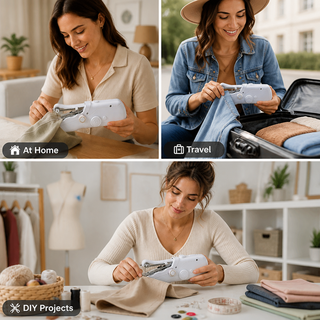SwiftStitch™ — Sew Anywhere, Create Anything, Master Every Fabric with Ease
