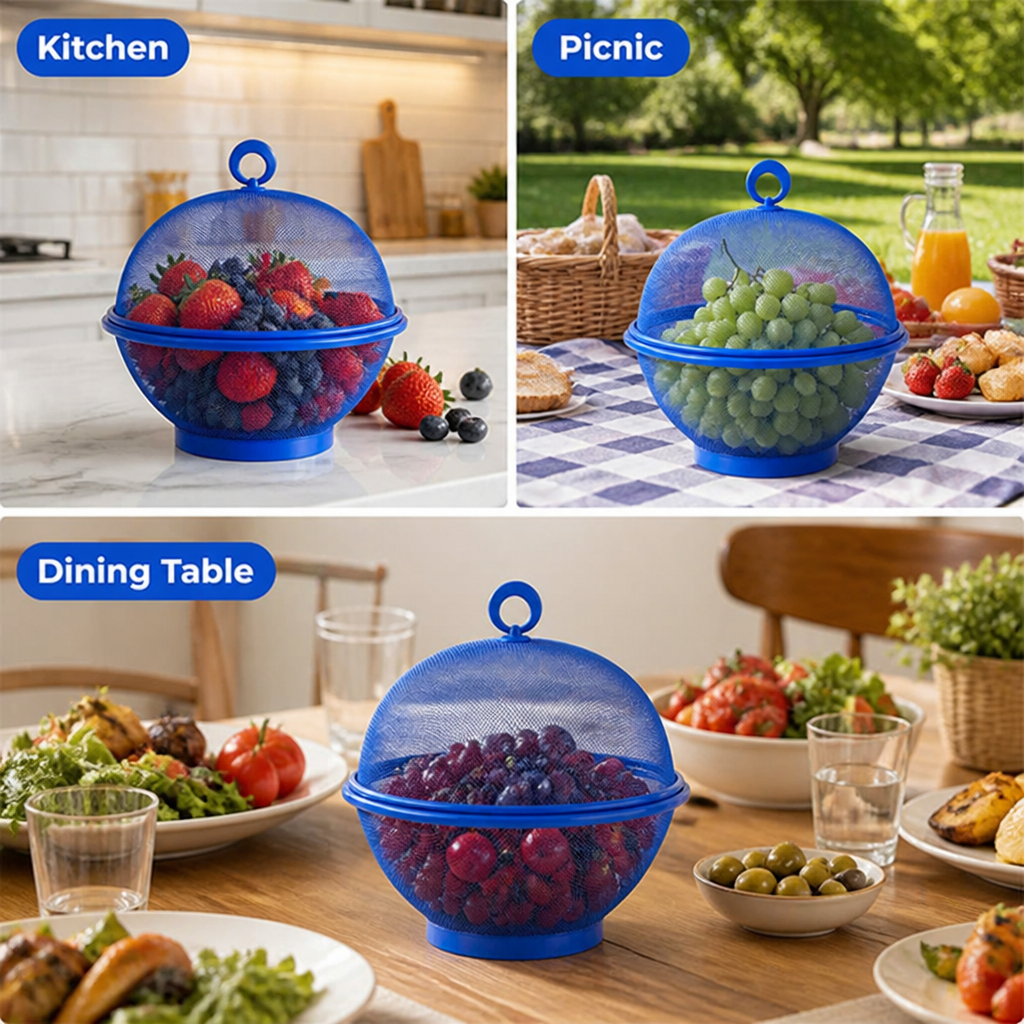 FruitMist™ Basket — Enjoy Crisp, Bug-Free Berries Effortlessly Every Time