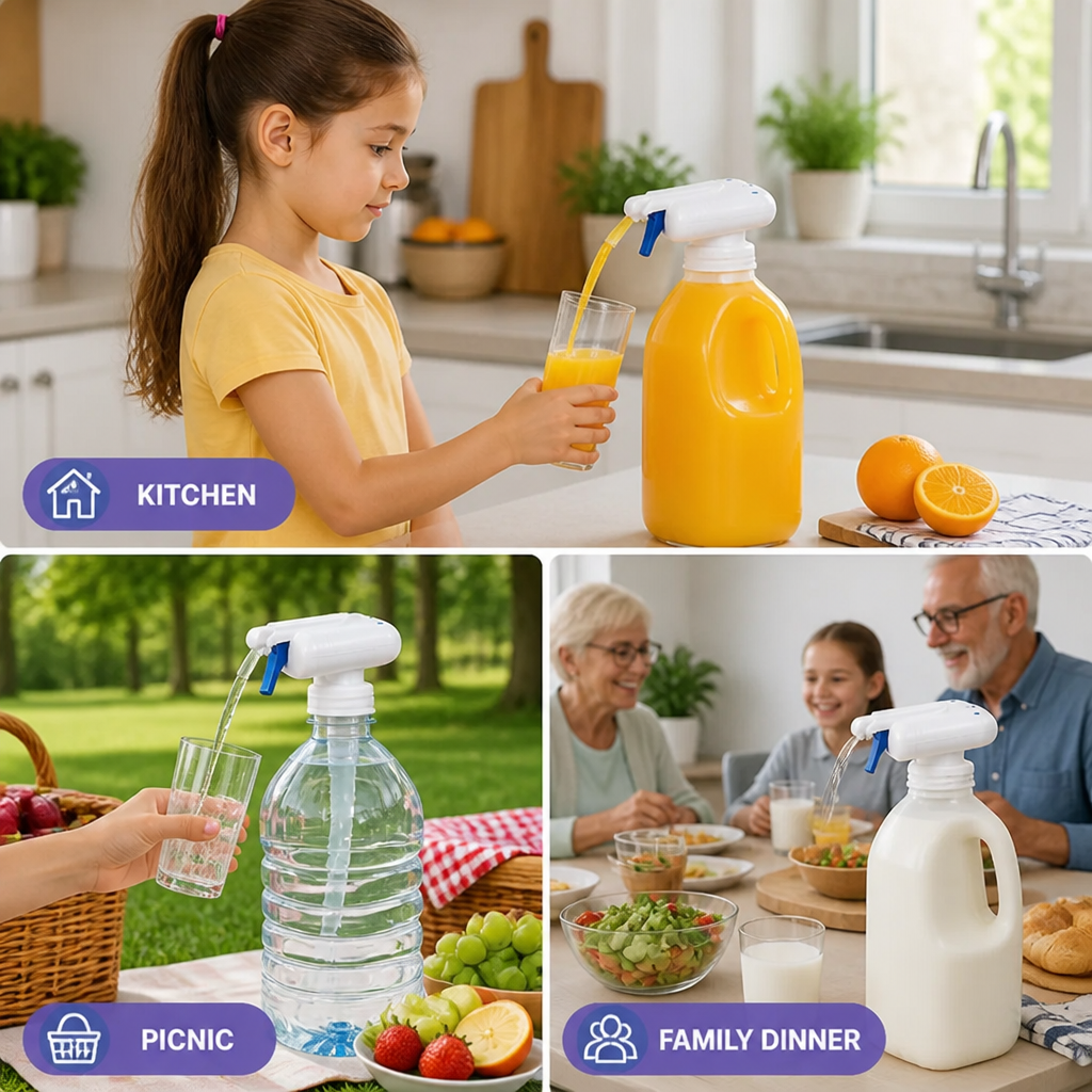 Pourvella™ — Effortless, Spill-Free Pouring That Empowers Every Hand