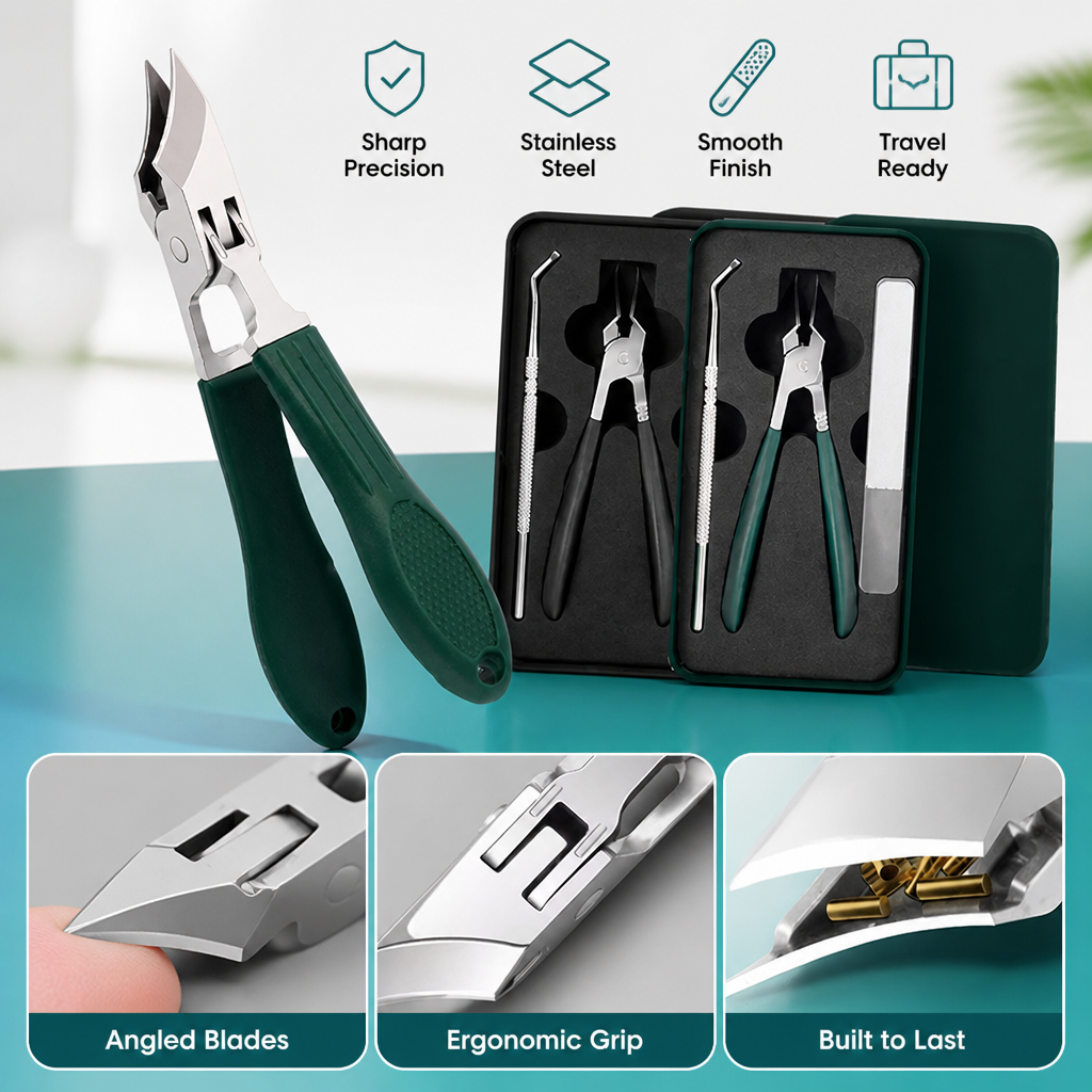 NailSculpt™ — Effortless Precision for Perfectly Shaped Thick Nails Every Time