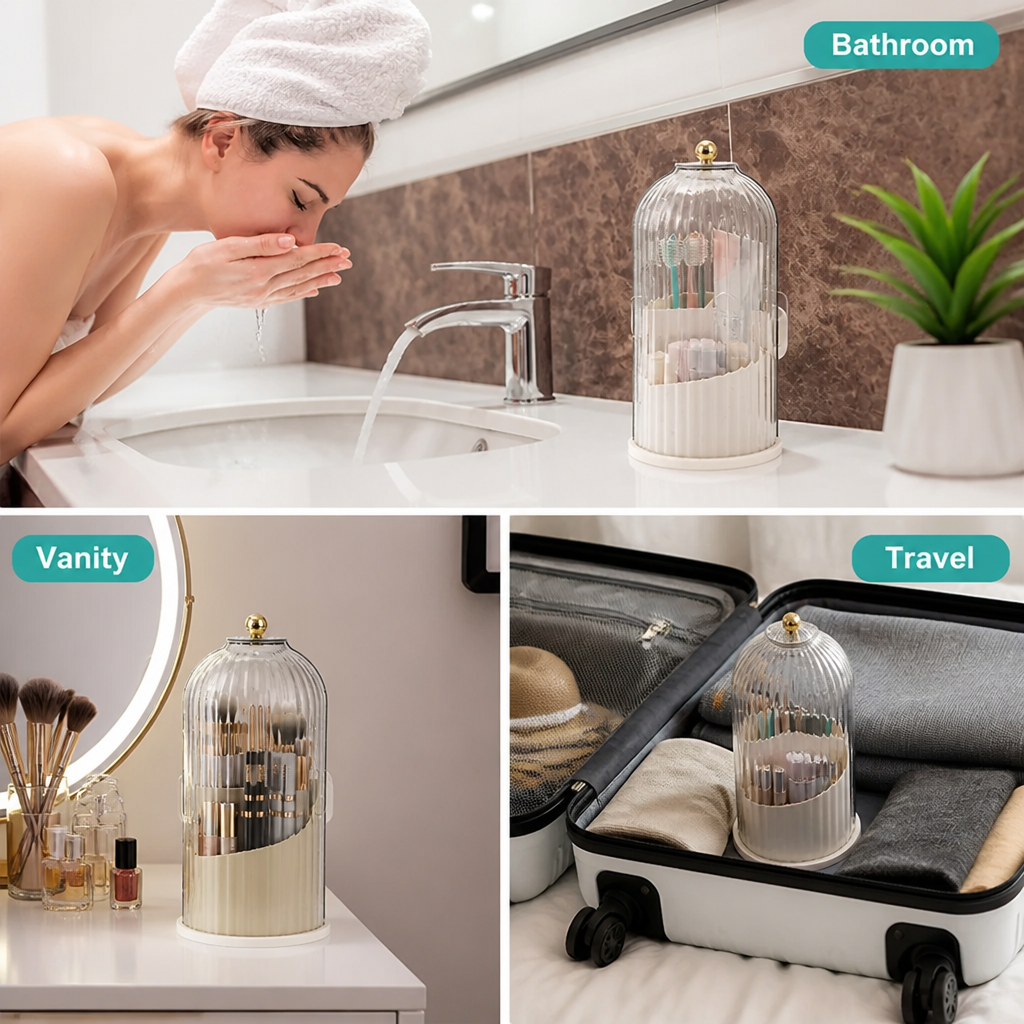 GlideEase™ — Instantly Transform Bathroom Chaos into Calm Confidence