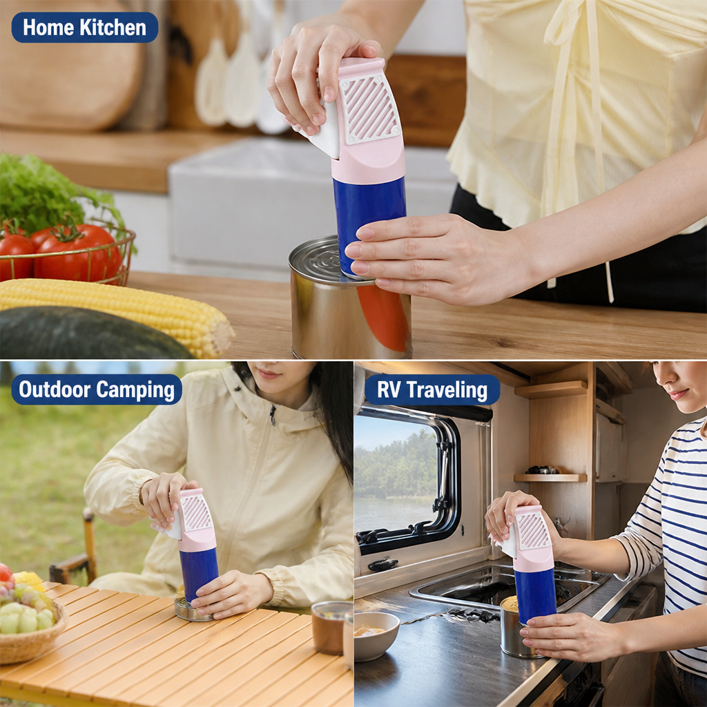SwiftGrip™ — Open Cans Instantly Without Pain or Struggle