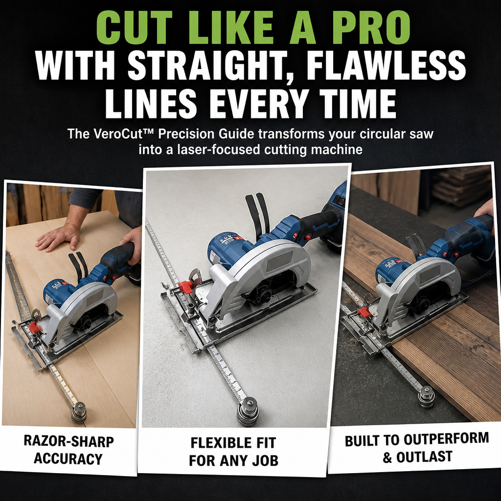 VeroCut™ Precision Guide — Master Flawless Cuts That Elevate Every Project