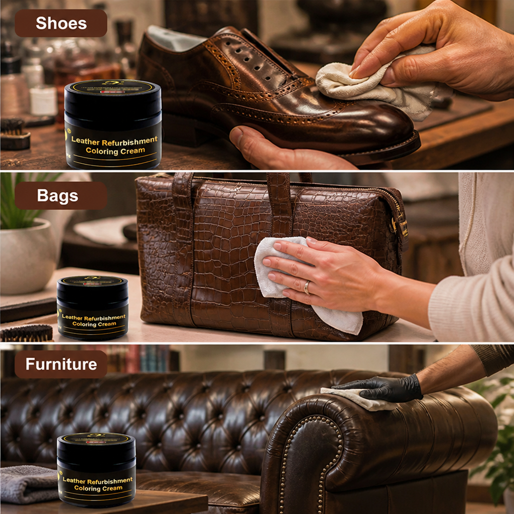 ColorLux™ Leather Revival Kit — Instantly Restore Your Leather’s Flawless, Head-Turning Glow