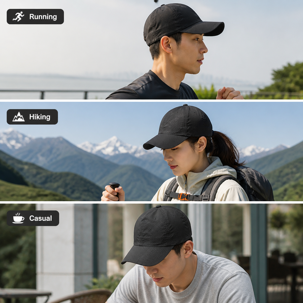 FeatherFlex™ Pro Cap — Breathe Easy, Stay Dry, and Look Unstoppable