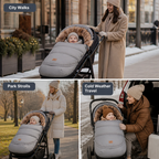 Bundlette™ — Cozy Stroller Walks, From Tiny Baby to Growing Toddler