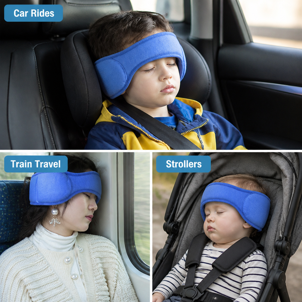 SnoozaNest™ — Turn Long Rides Into Calmer, Comfier Naps