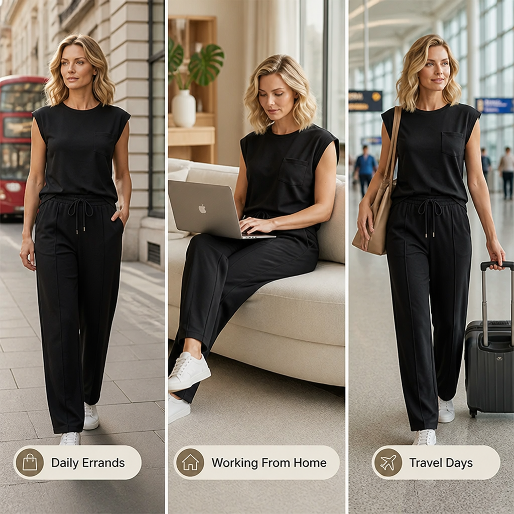 SerenaEase™ 2-Piece Set — Slip Into Flattering Comfort That Ignites Your Confidence Every Day