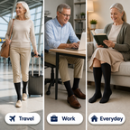 VeloTherm™ Compression Stockings — Feel Lighter, Energized, and Ready to Conquer Every Day