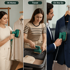 SwiftSteam™ — Look Sharp Instantly with Effortless, Travel-Ready Wrinkle Removal