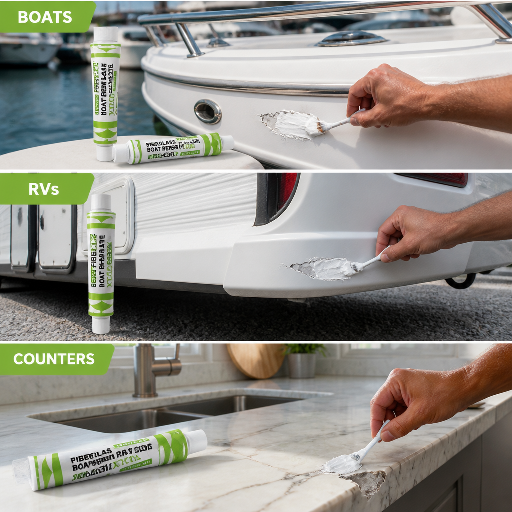 HydraFix™ Fiberglass Repair Paste — Instantly Restore Flawless, Showroom-Ready Surfaces Without the Hassle