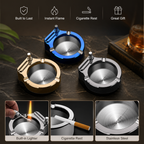 EmberEase™ — Command Every Smoke Break with Spotless Style and Instant Fire