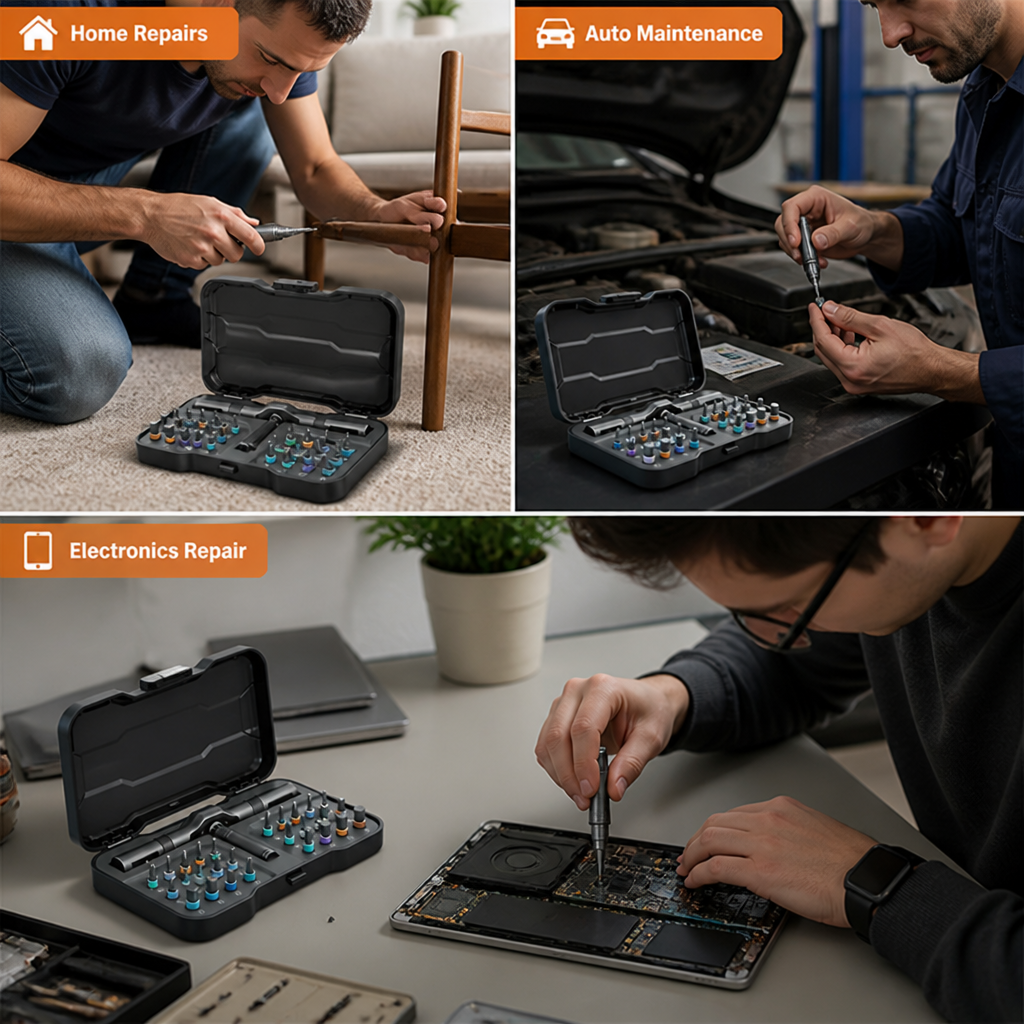 Torqivelle™ 24-in-1 Precision Screwdriver Set — Master Every Fix with Confident, Effortless Control
