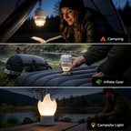 CampLuma™ — Pack Lighter, Set Up Easier, and Keep Your Campsite Glowing
