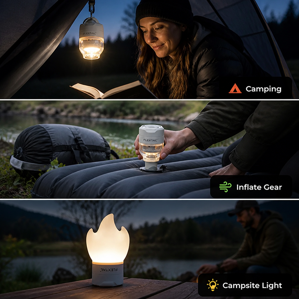 CampLuma™ — Pack Lighter, Set Up Easier, and Keep Your Campsite Glowing