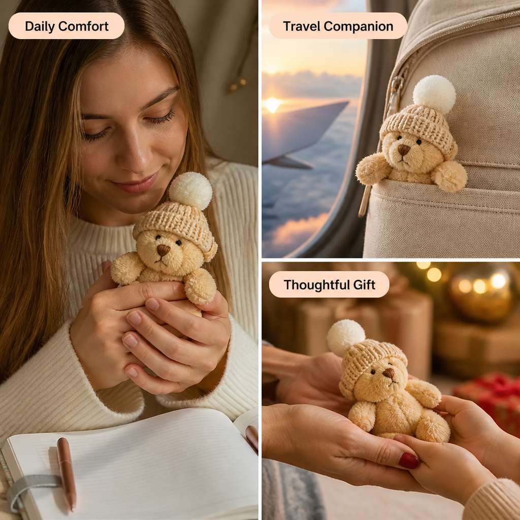 CozyCompanion™ — Your Pocket-Sized Hug of Comfort and Calm Anytime(4pcs)