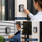 Klyvanta™ Wall-Mounted Lock Box — Take Back Control with Ironclad Key Security and Instant Access