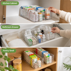 OptiView™ Adjustable Storage Organizer — Master Your Space with Instant Clarity and Effortless Order