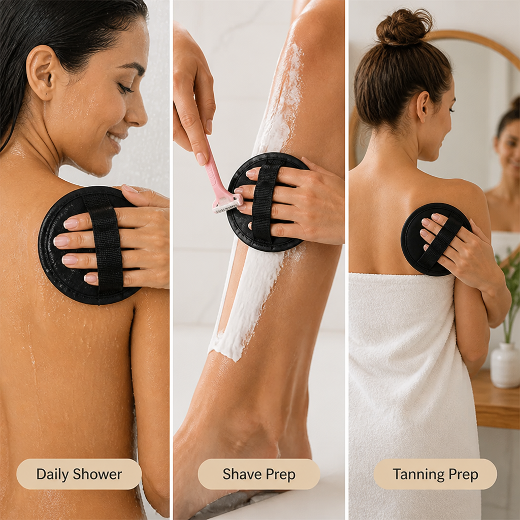 Exfoliva™ Exfoliating Glove — Unlock irresistibly soft, glowing skin every time you shower