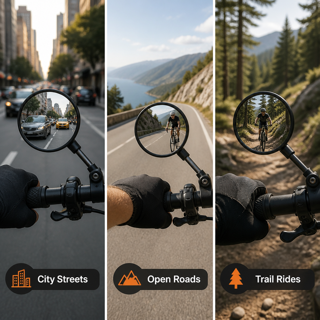 BladeSight™ — Own Every Ride with Crystal-Clear, 360° Rear Vision
