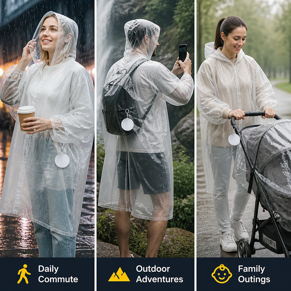 RainShell™ — Slip It On and Stay Perfectly Dry, Anywhere Life Takes You