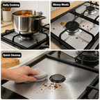 SizzleShield™ — Keep your stovetop cleaner and spend less time scrubbing after dinner