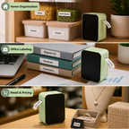 SwiftTag™ Mini Wireless Printer — Print Perfect Labels Anytime, Anywhere, No Strings Attached