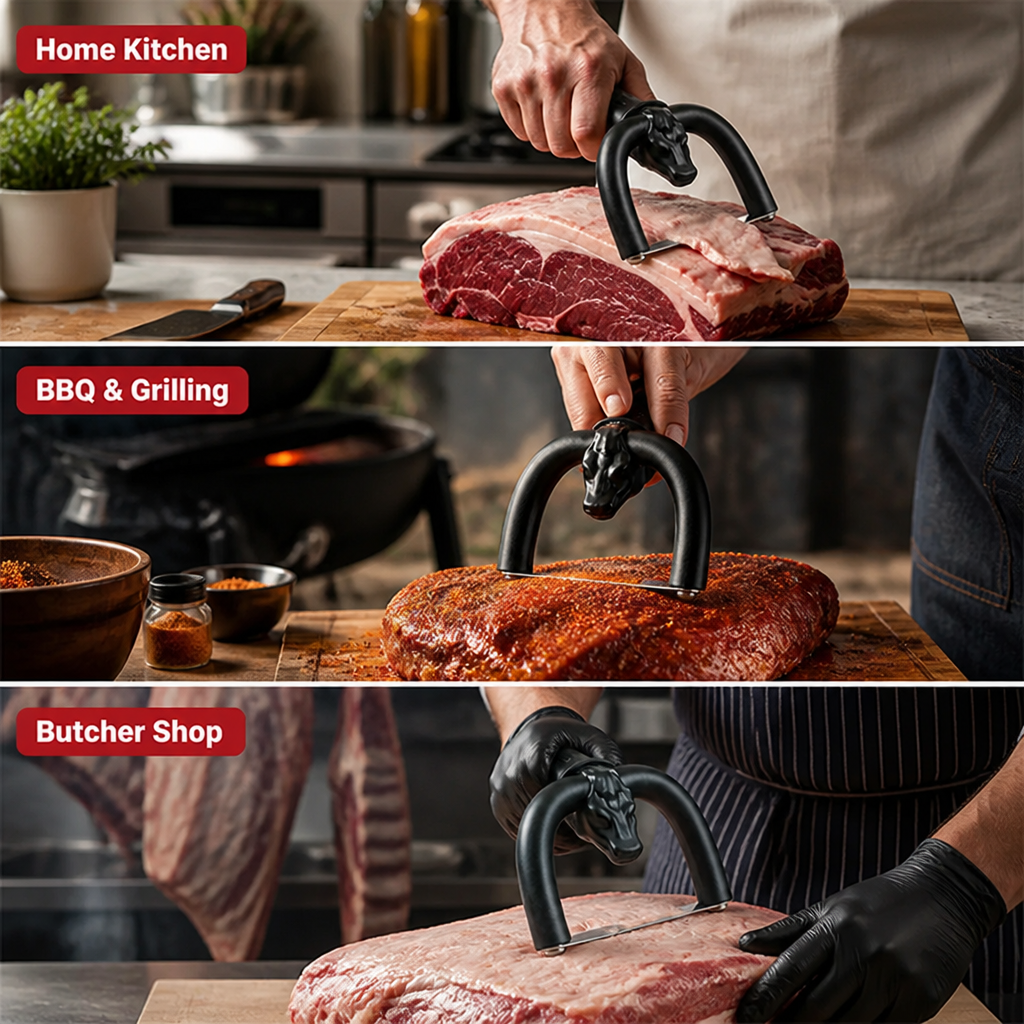 SliceMaster™ — Effortless Fat Trimming for Juicier, Restaurant-Quality Meat Every Time