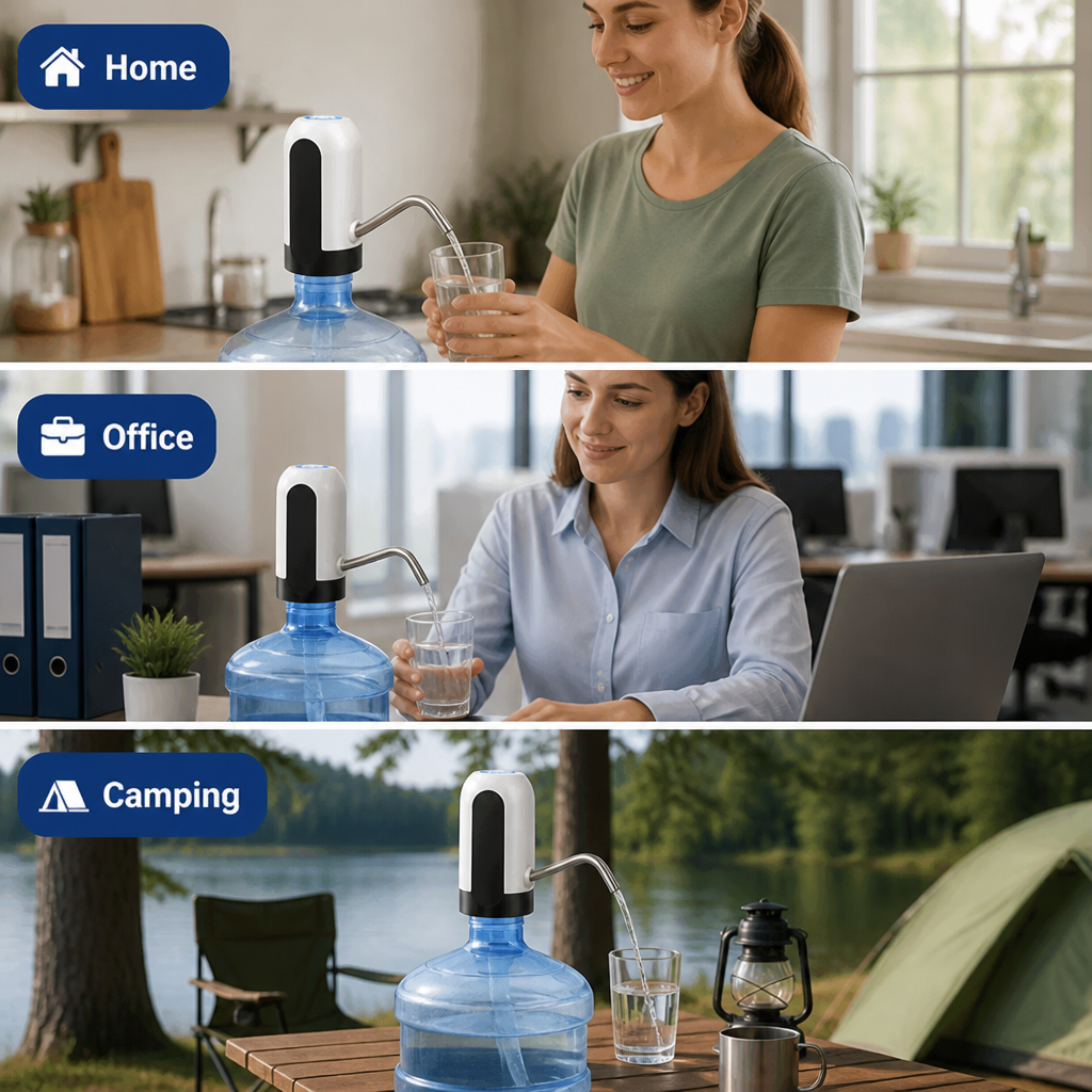 HydroPulse™ — Effortless Water Anytime, No Lifting, No Spills