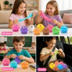 9-Pack Stretch & Soften Sensory Set™ — Unlock Calm Focus and Spark Endless Creativity in Every Squish