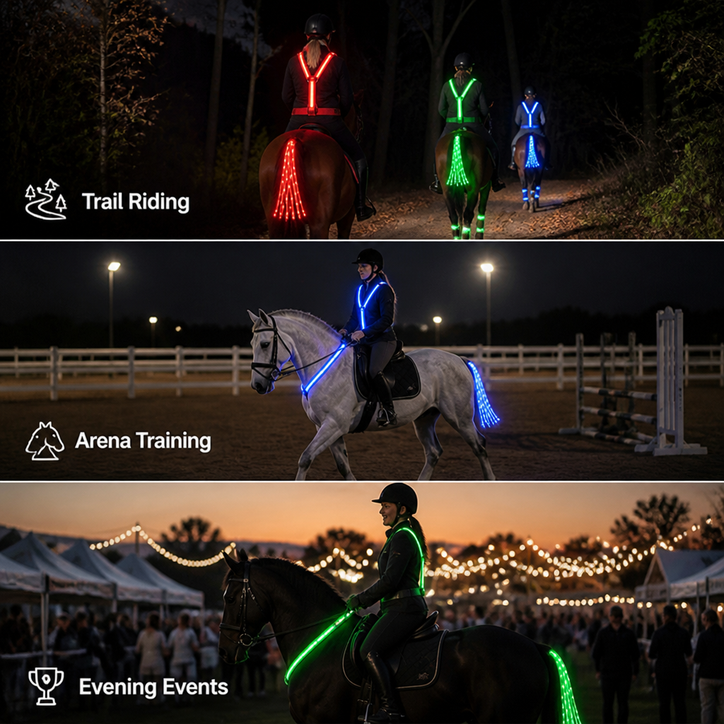 RideRadiance™ — Make Your Riding Gear Impossible to Miss