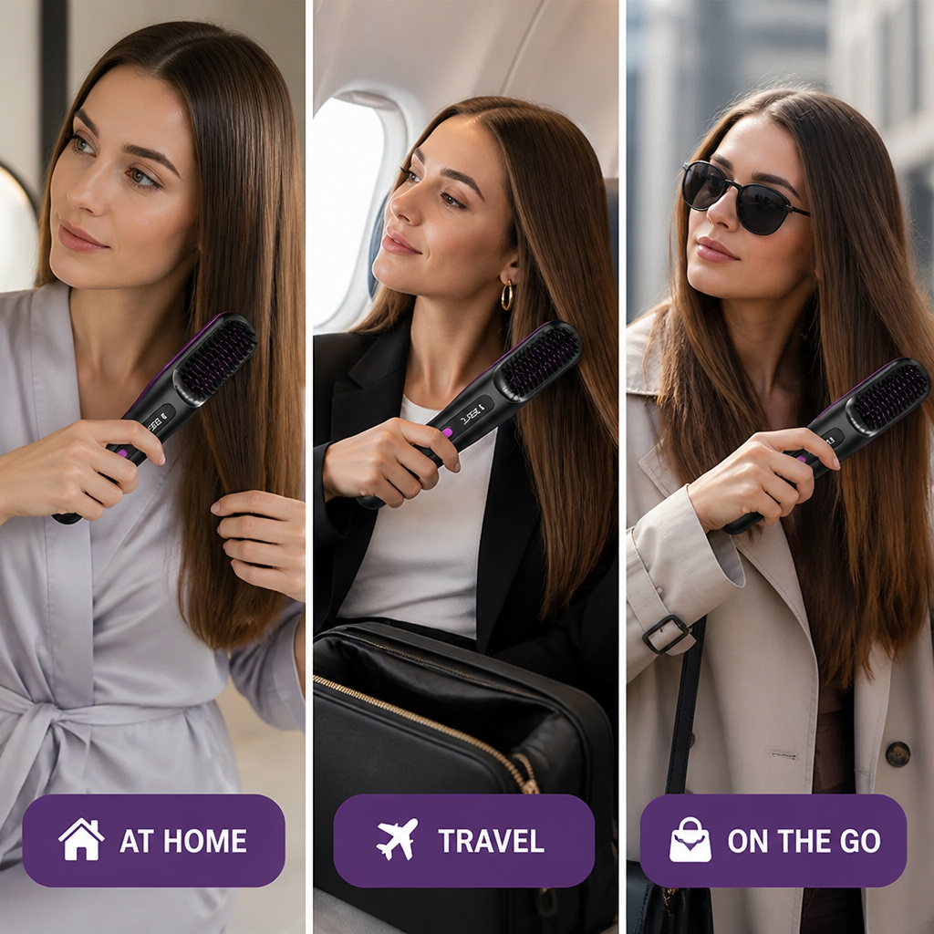 SilkStream™ — Instantly Unlock Mirror-Ready, Head-Turning Hair Anywhere