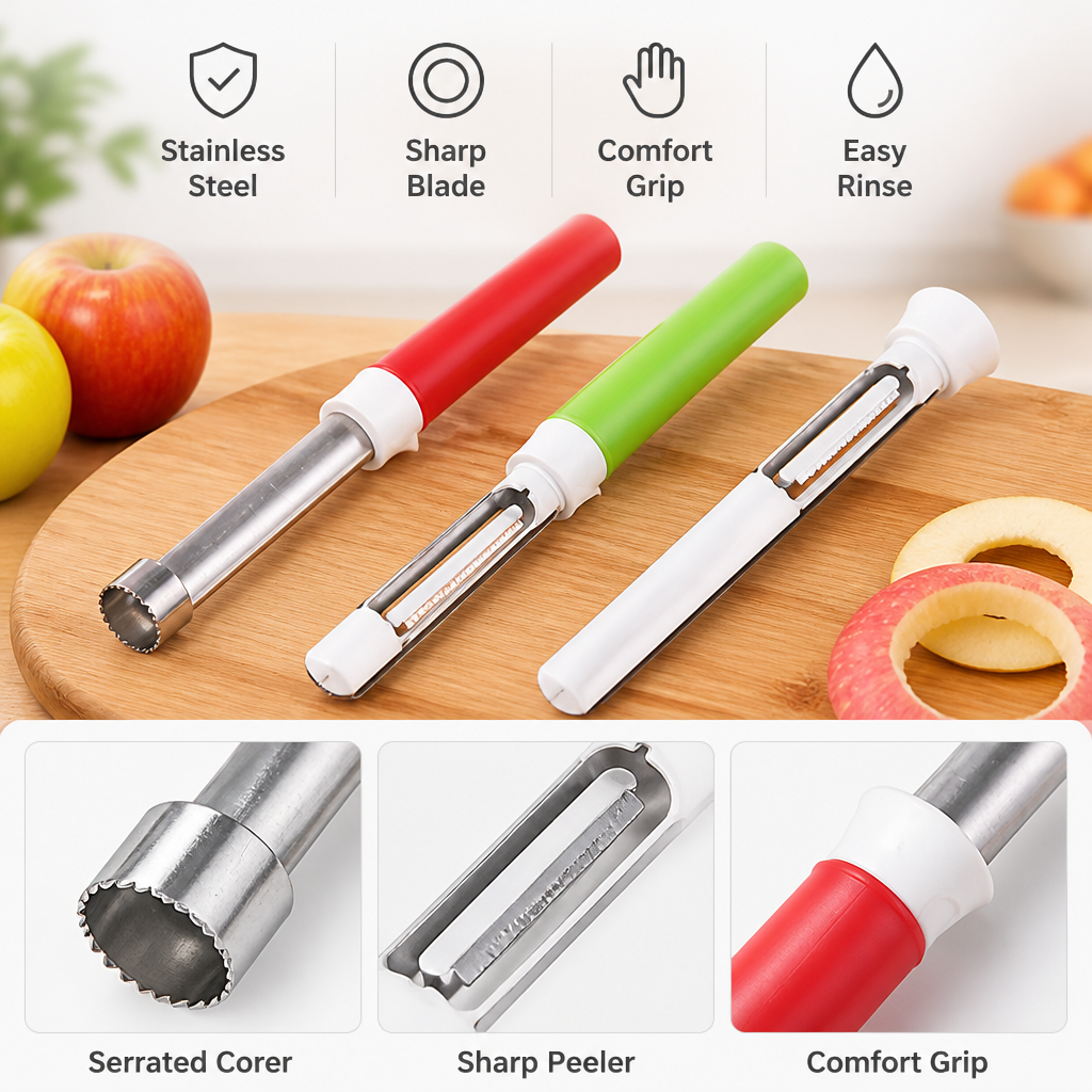SliceStream™ — Effortless Fruit Prep That Makes Your Kitchen Fun Again