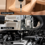 Gripnora™ Magnetic Bits — Command Every Screw with Unmatched Power and Precision