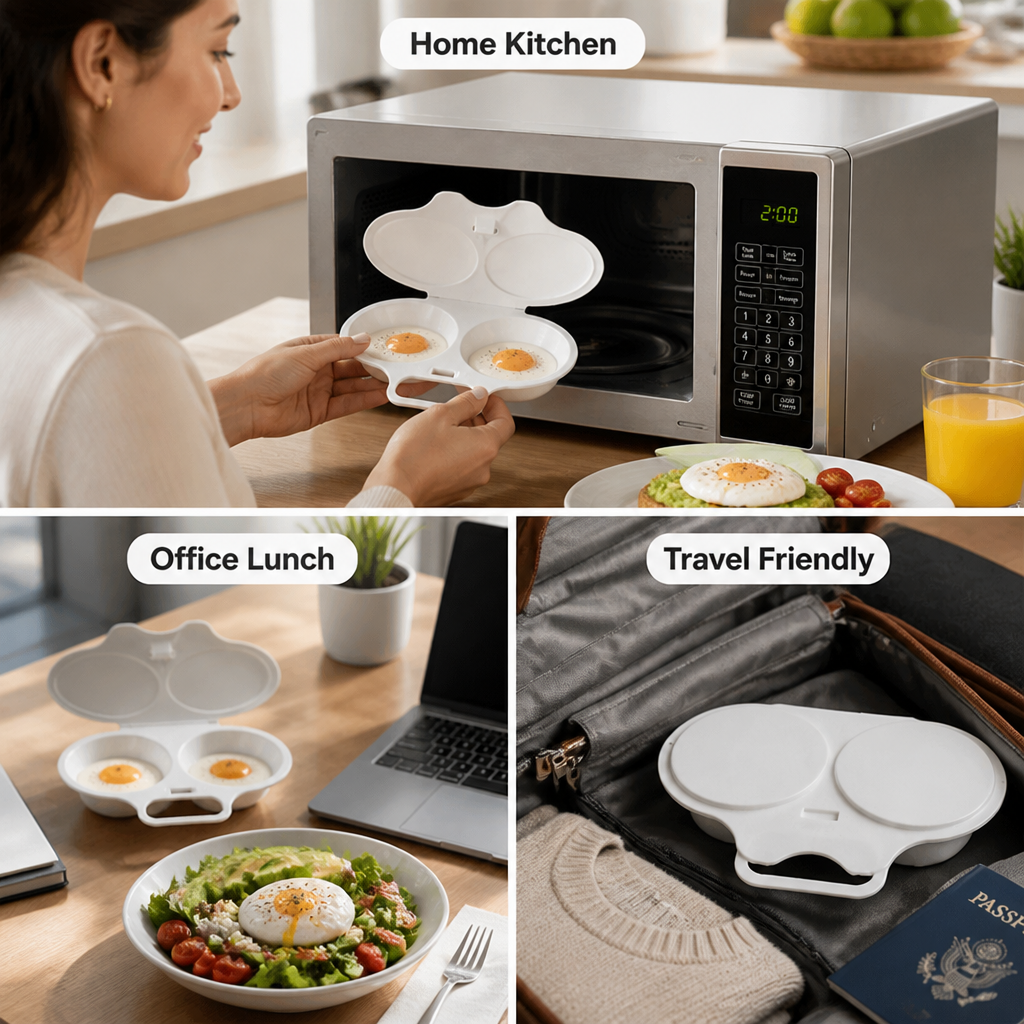 Ovella™ Egg Cooker — Perfectly Poached Eggs That Brighten Every Morning