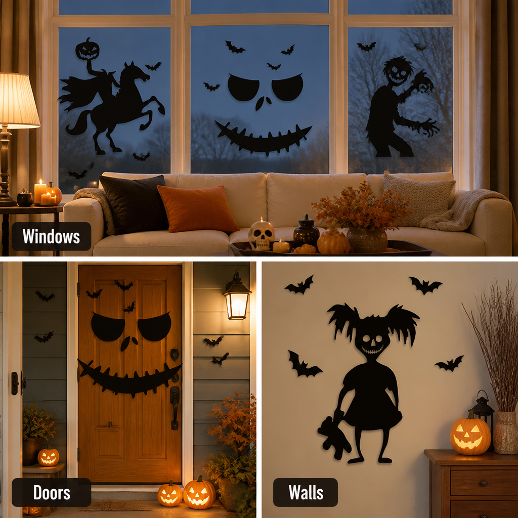 ShadowGrasp™ Halloween Stickers — Instantly Turn Any Room Into a Spine-Tingling Haunted Masterpiece