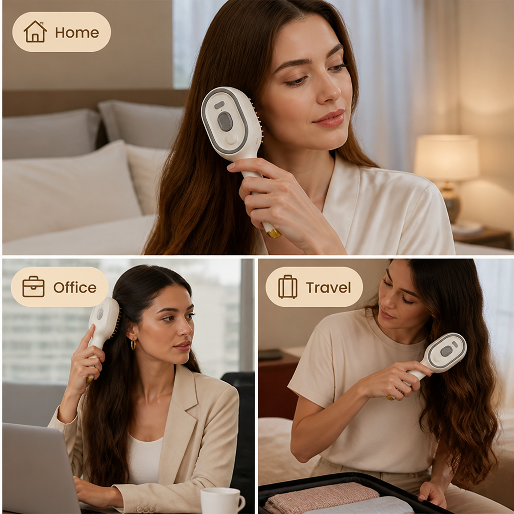 MistMellow™ — Tame flyaways and make every brush-through feel gentler and easier