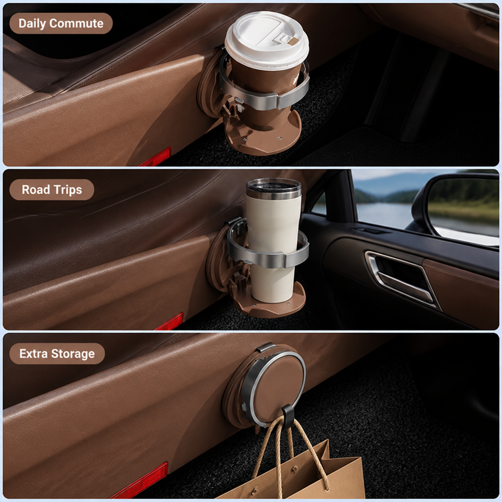 SwiftHold™ — Instantly Clear Your Car Chaos for a Calm, Clutter-Free Drive