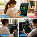 BrillioSlate™ Jumbo 20" Multi-Color LCD Writing Board — Unlock Endless Creativity with Every Colorful Stroke