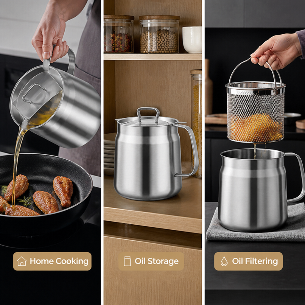 StellaPure™ — Effortless Oil Filtering for Fresher Taste and Zero Mess