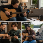 HarmonyGrip™ — Master Guitar Chords Instantly Right Where You Play