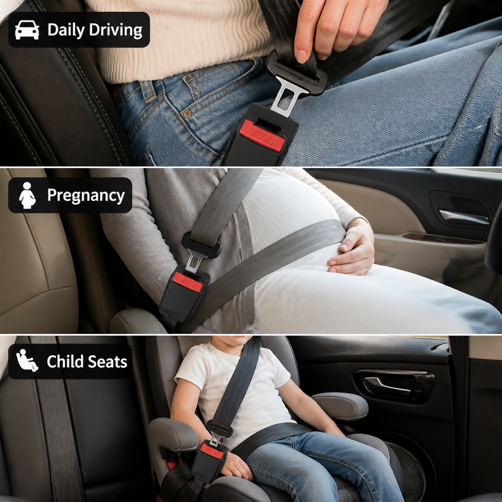 GlideSafe™ — Finally, Seat Belts That Fit You Perfectly and Drive You Comfortably
