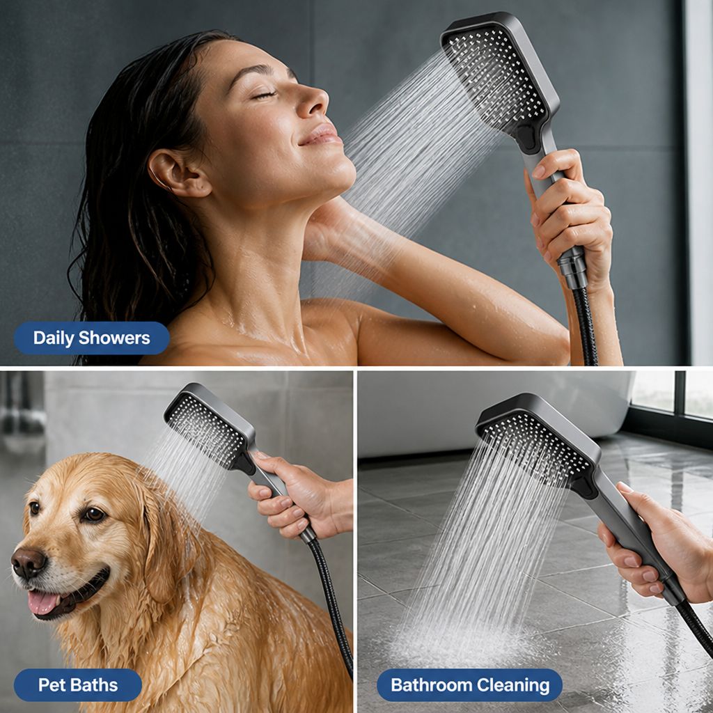 AquaPulse™ — Turn Every Shower Into a Revitalizing Power Surge