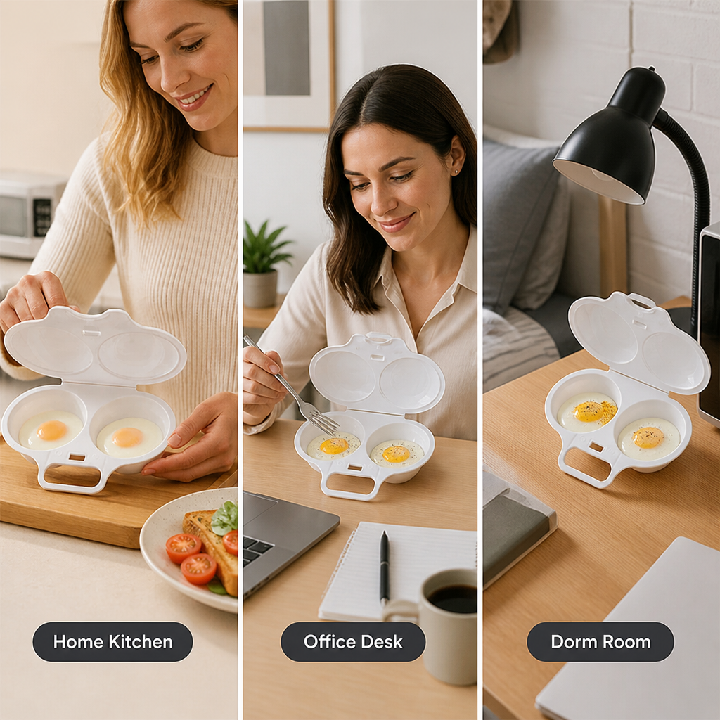 SwiftEgg™ — Perfectly Poached Eggs in Minutes to Power Your Day
