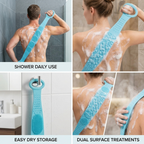 VeloraSkin™ Dual-Texture Back Scrubber — Unleash Silky, Radiant Skin You’ll Want to Show Off