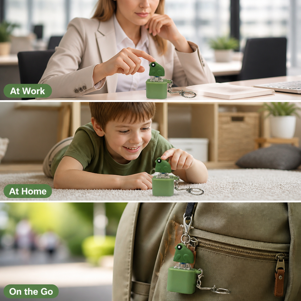 CalmiCroak™ — Instantly Melt Stress Into Playful Peace Anywhere You Go